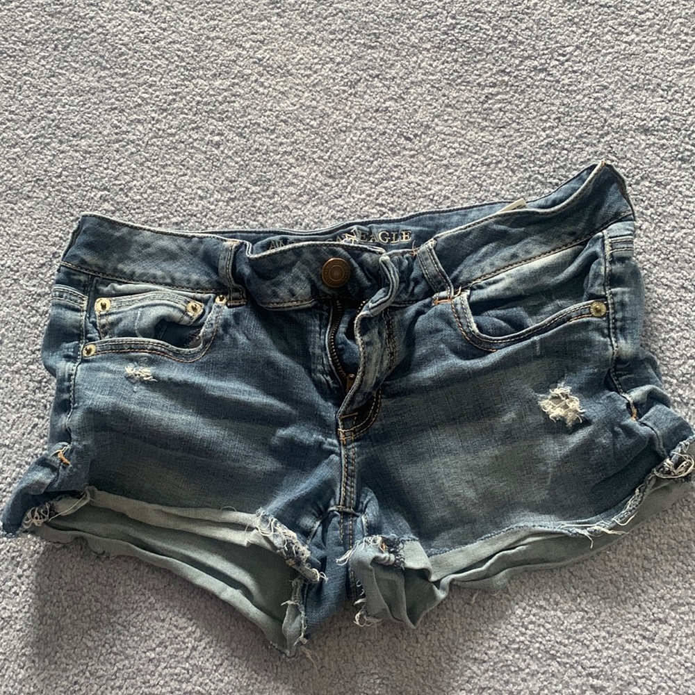 American Eagle Super Stretch Shorty Shorts
